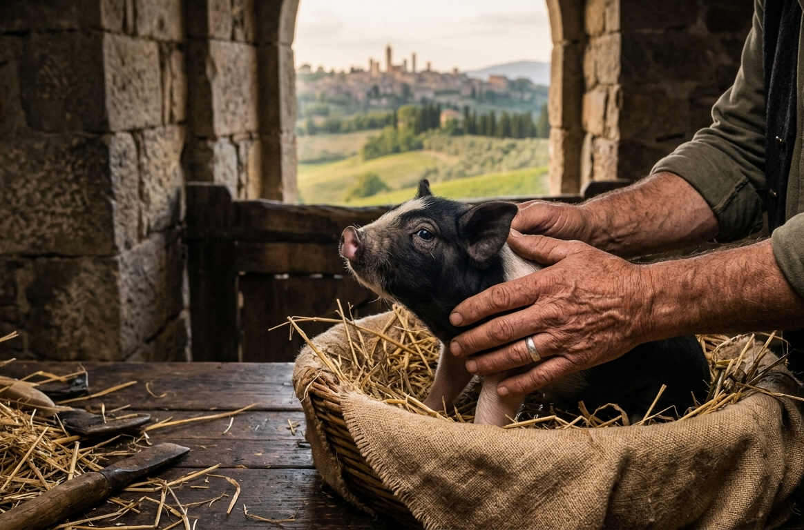 Peste Suina Africana in Toscana: rischio estinzione per la Cinta Senese DOP