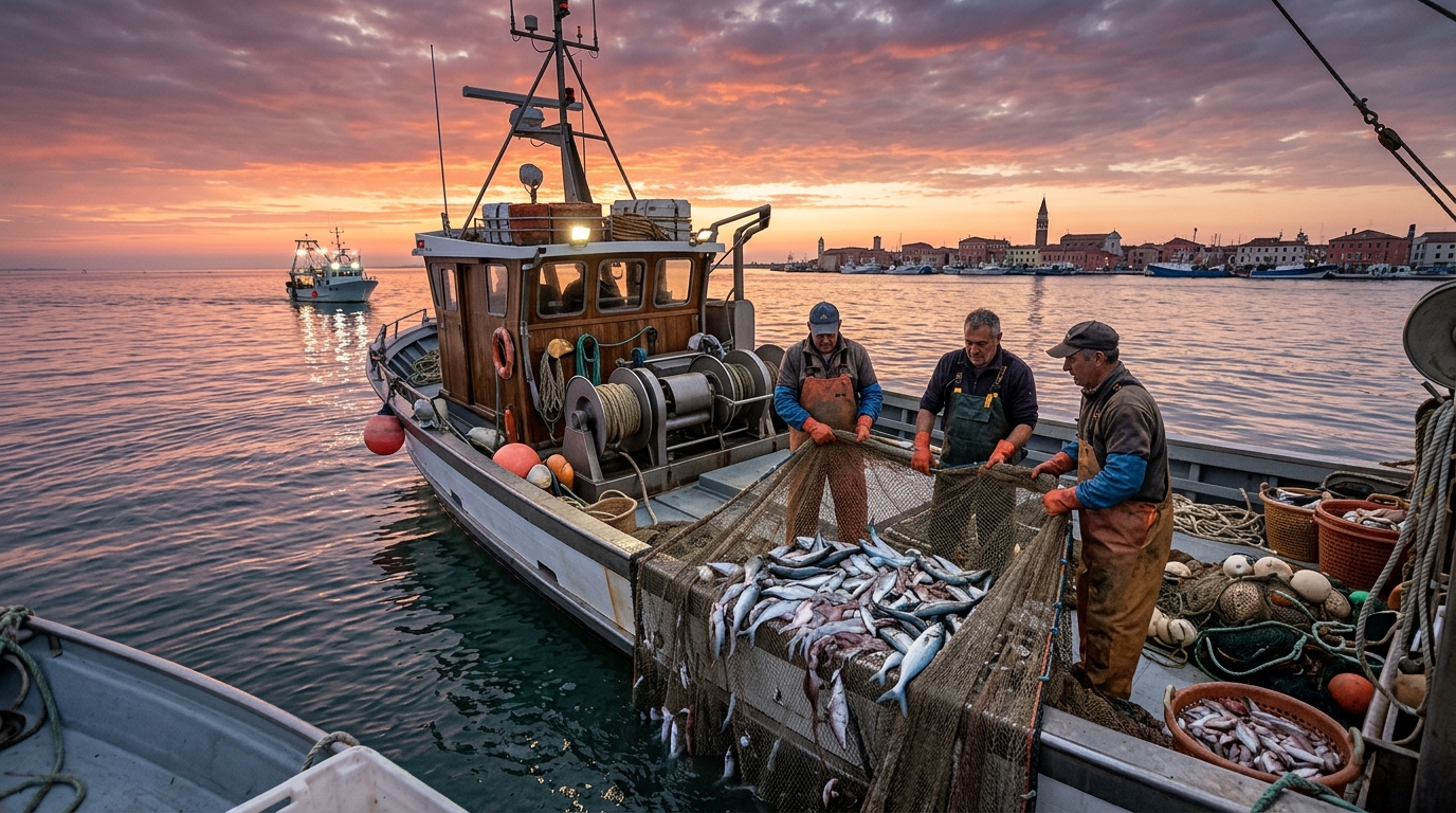 Pesca nell’Alto Adriatico: a Chioggia il vertice UE. Maretti (Legacoop): «Meno burocrazia, l’Europa ascolti i pescatori»