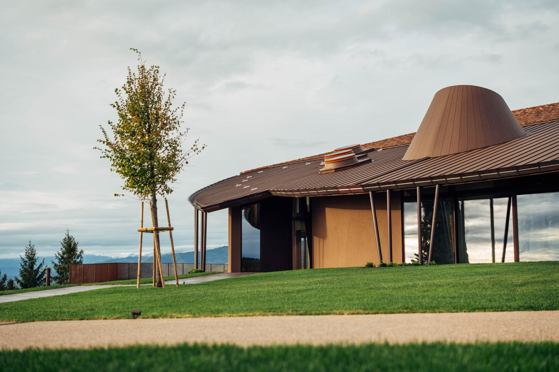 Nel cuore dei Colli Orientali: sfila Cantina Viva, il nuovo tempio del lusso enologico